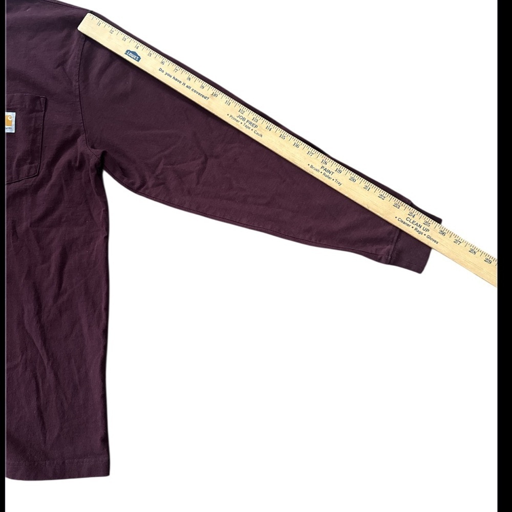 Carhartt Deep Maroon Loose Fit Shirt - Picture 4 of 8